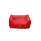 CANIJESS - LIT ASPRO TISSU/IMPERMEABLE SMALL ROUGE 50x38x19cm