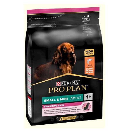 PRO PLAN Small & Mini Adult Sensitive skin saumon 3Kg