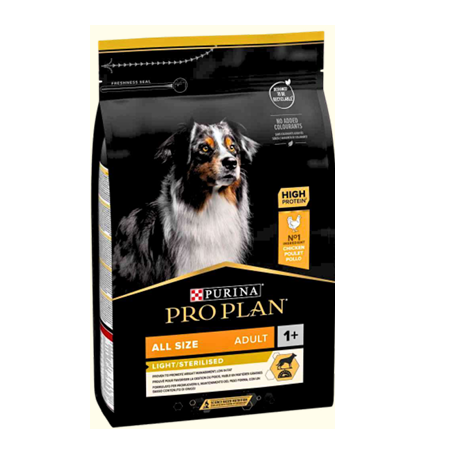PRO PLAN All size adulle Light Strls Dog Chicken14Kg