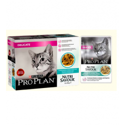 Proplan Nutrisavour Delicate Poisson De L’Océan 85G