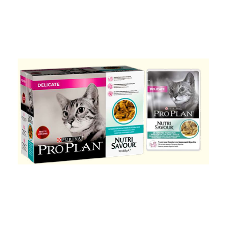 Proplan Nutrisavour Delicate Poisson De L’Océan 85G