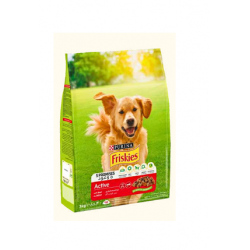 FRISKIES CHIENS ACTIVE BOEUF 3KG