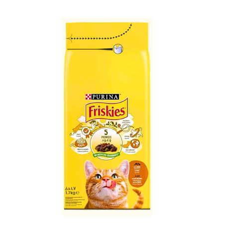 FRISKIES CHATS POULET & LEGUMES