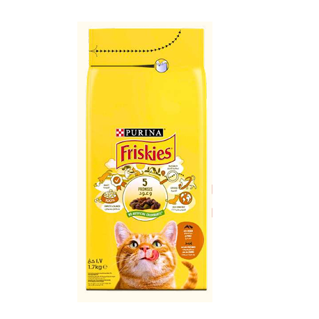 FRISKIES CHATS ADL SAUMON & LEGUMES