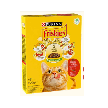FRISKIES CHATS ADL BOEUF & POULET & LEGUMES