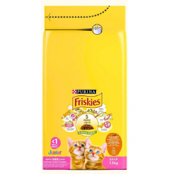 FRISKIES CHATS JNR POULET AU LAIT & LEGUMES 1.5KG
