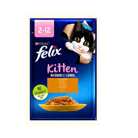 FELIX JUNIOR POULET 4X85GR