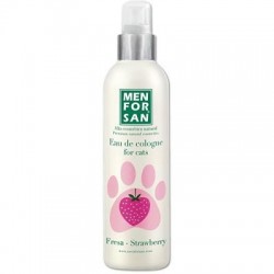 Menforsan Eau de Cologne Fraise pour Chat 125 ml